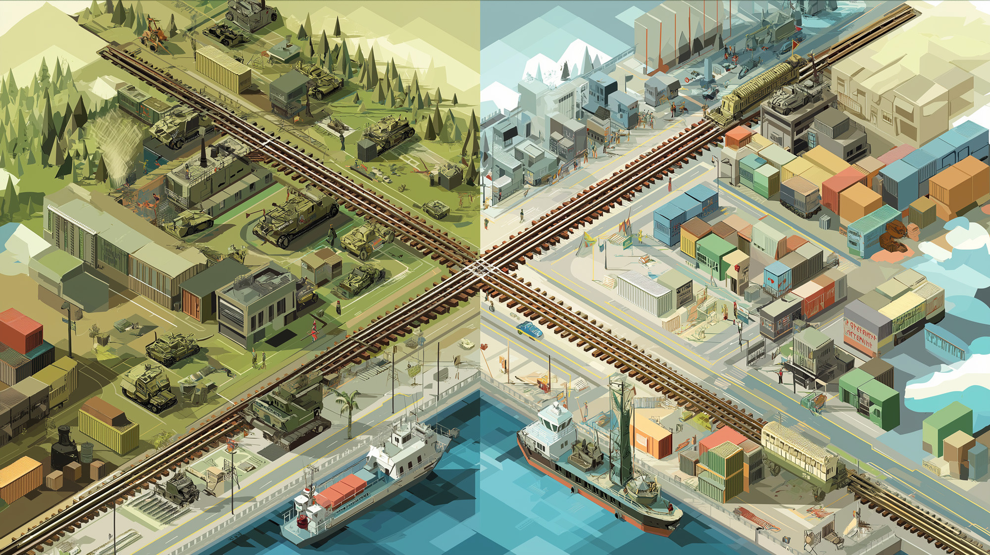 Gérer une chaîne d’approvisionnement, des stocks, des ressources dans des conditions parfois difficiles, anticiper, planifier, faire preuve de résilience… Logistique civile et militaire partagent de nombreux fondamentaux, mais diffèrent également du fait d’enjeux et de contextes qui peuvent être radicalement différents. Elles peuvent aussi s’inspirer l’une l’autre.