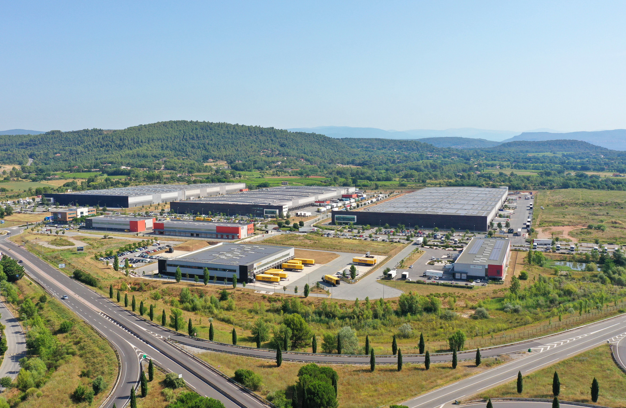 Implantation Des Entrepots Exemple Parc Des Breguieres Cbarjane